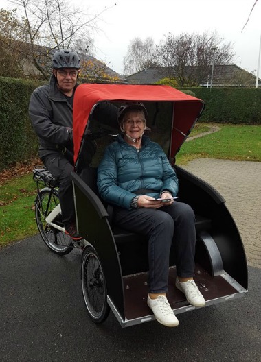 Billede af Røde Kors Grenaas Rickshaw